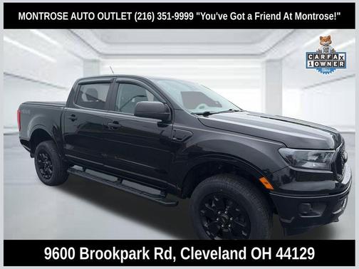 SHADOW BLACK 2021 Ford Ranger XLT