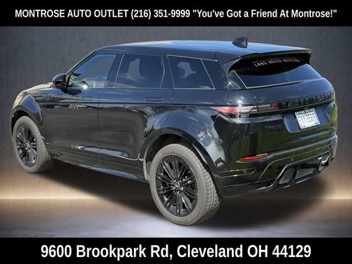 Santorini Black Metallic 2026 Land Rover Range Rover Evoque Dynamic SE
