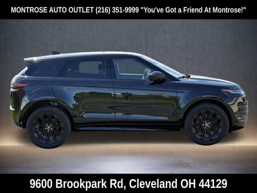Santorini Black Metallic 2026 Land Rover Range Rover Evoque Dynamic SE