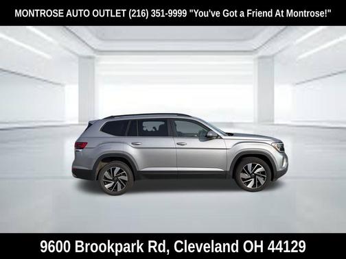 Silver Mist Metallic 2025 Volkswagen Atlas 2.0T SE w/Technology 4MOTION
