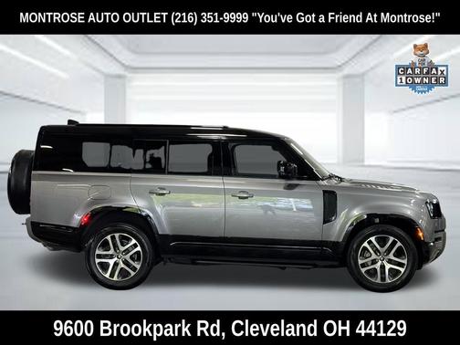 Grey 2024 Land Rover Defender 130 P400 X-Dynamic SE