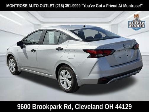 Brilliant Silver Metallic 2025 Nissan Versa 1.6 S