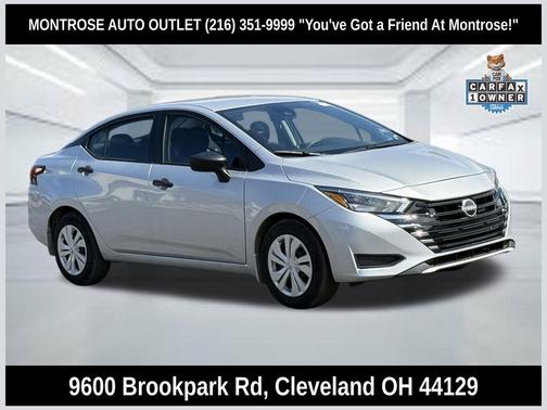 Brilliant Silver Metallic 2025 Nissan Versa 1.6 S