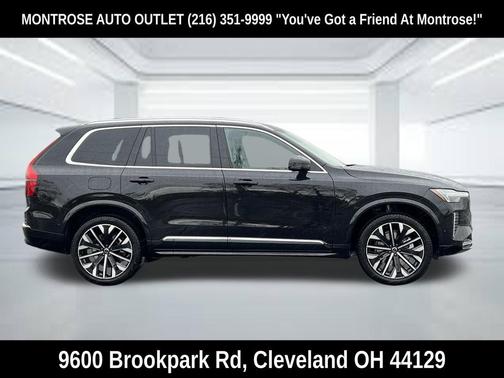 Onyx Black Metallic 2026 Volvo XC90 Ultra, B6 AWD Gas (mild hybrid), Gasoline, Bright, 7 Seats
