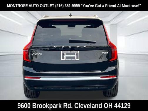 Onyx Black Metallic 2026 Volvo XC90 Plug-In Hybrid Ultra, T8 AWD, Electric/Gasoline, Bright, 7 Seats