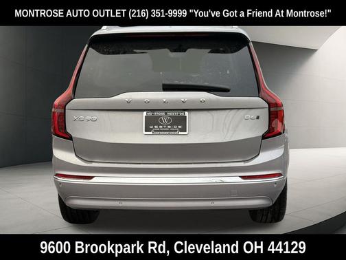 Aurora Silver 2026 Volvo XC90 Ultra Dark Theme, B6 AWD Gas (mild hybrid), Gasoline, 7 Seats