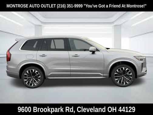 Aurora Silver 2026 Volvo XC90 Ultra Dark Theme, B6 AWD Gas (mild hybrid), Gasoline, 7 Seats