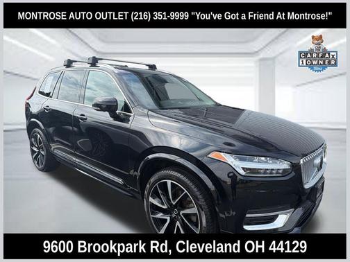 Onyx Black Metallic 2023 Volvo XC90 B6 Plus 7-Seater