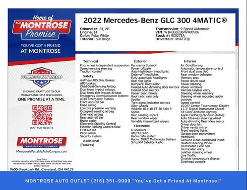 2022 Mercedes-Benz GLC 300 4MATIC