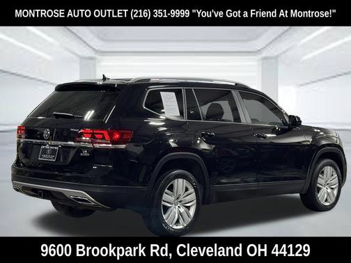 Deep Black 2019 Volkswagen Atlas 3.6L SE w/Technology