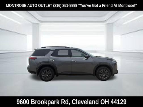 Gun Metallic 2023 Nissan Pathfinder SV 4WD