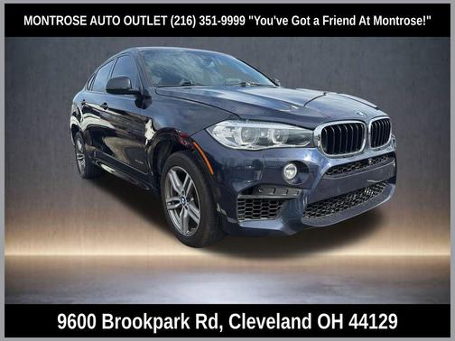 Carbon Black Metallic 2019 BMW X6 xDrive35i