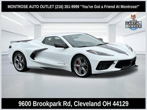 Arctic White 2023 Chevrolet Corvette Stingray w/1LT