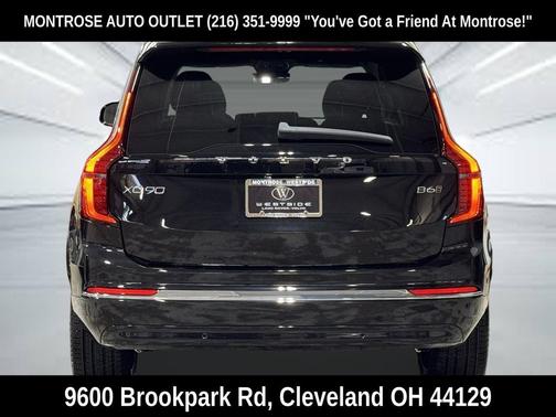 Onyx Black Metallic 2026 Volvo XC90 Ultra, B6 AWD Gas (mild hybrid), Gasoline, Bright, 7 Seats