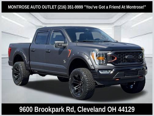 AGATE BLACK METALLIC 2022 Ford F-150 XLT