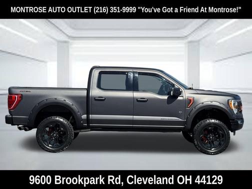 AGATE BLACK METALLIC 2022 Ford F-150 XLT