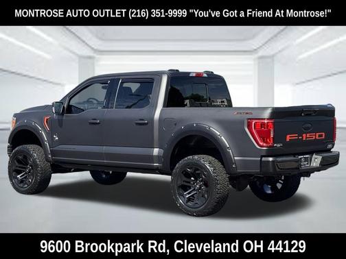 AGATE BLACK METALLIC 2022 Ford F-150 XLT