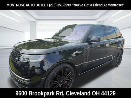 Black 2023 Land Rover Range Rover P530 SE