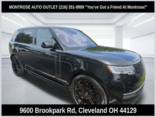 Black 2023 Land Rover Range Rover P530 SE