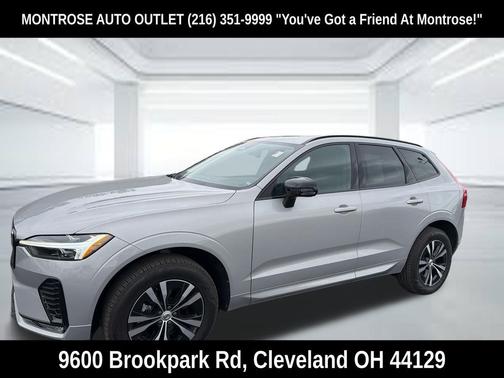 Silver Dawn Metallic 2024 Volvo XC60 B5 Core Dark Theme