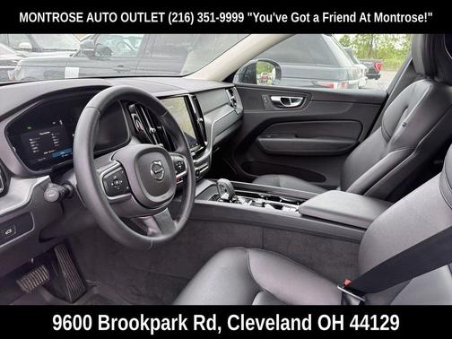 Silver Dawn Metallic 2024 Volvo XC60 B5 Core Dark Theme