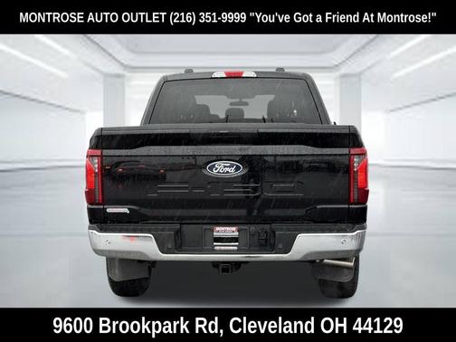 AGATE BLACK METALLIC 2025 Ford F-150 XLT
