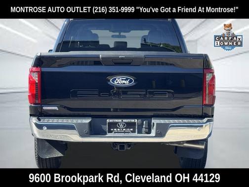 AGATE BLACK METALLIC 2025 Ford F-150 XLT