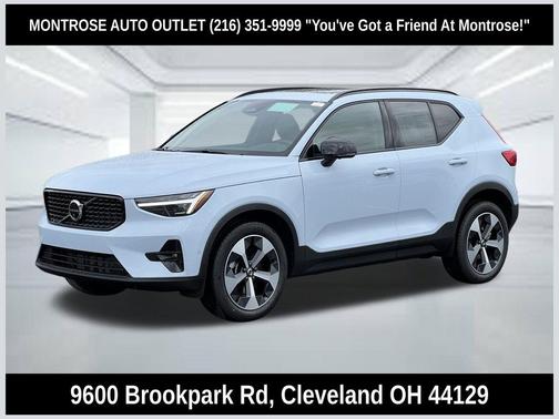 Cloud Blue 2026 Volvo XC40 Plus, B5 AWD Gas (mild hybrid), Dark