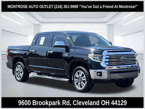 Midnight Black Metallic 2018 Toyota Tundra 1794 Edition