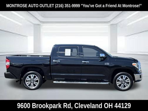 Midnight Black Metallic 2018 Toyota Tundra 1794 Edition