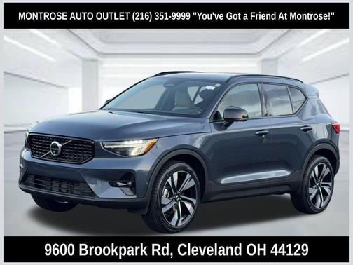 Denim Blue 2026 Volvo XC40 Plus, B5 AWD Gas (mild hybrid), Dark