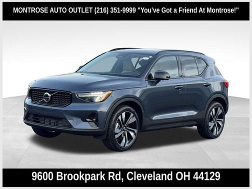 Denim Blue 2026 Volvo XC40 Plus, B5 AWD Gas (mild hybrid), Dark