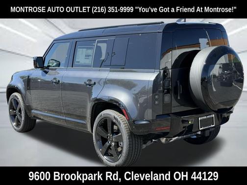 Gray 2026 Land Rover Defender P400 X-Dynamic SE