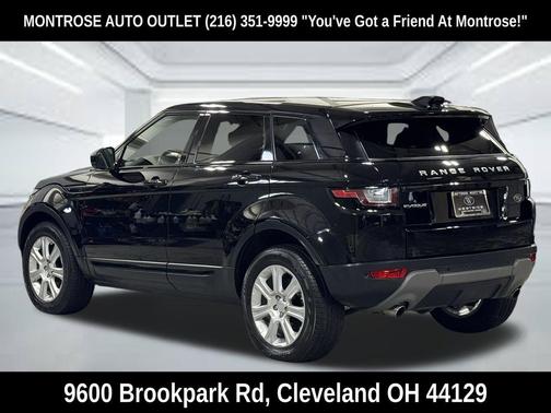 Santorini Black Metallic 2019 Land Rover Range Rover Evoque SE