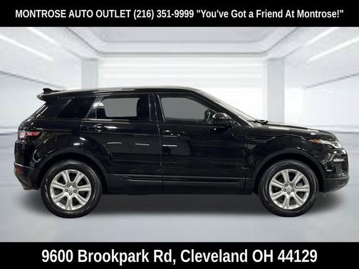 Santorini Black Metallic 2019 Land Rover Range Rover Evoque SE