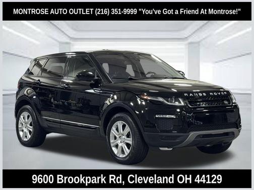 Santorini Black Metallic 2019 Land Rover Range Rover Evoque SE
