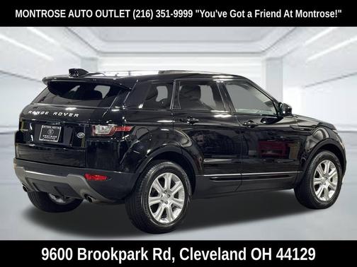Santorini Black Metallic 2019 Land Rover Range Rover Evoque SE
