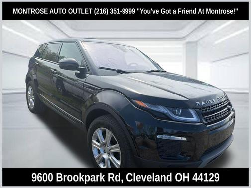 Santorini Black Metallic 2019 Land Rover Range Rover Evoque SE
