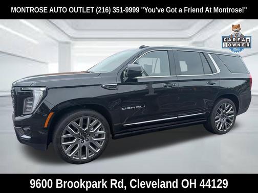 Onyx Black 2025 GMC Yukon Denali Ultimate
