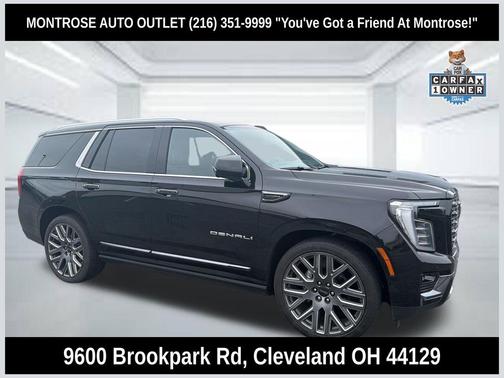 Onyx Black 2025 GMC Yukon Denali Ultimate