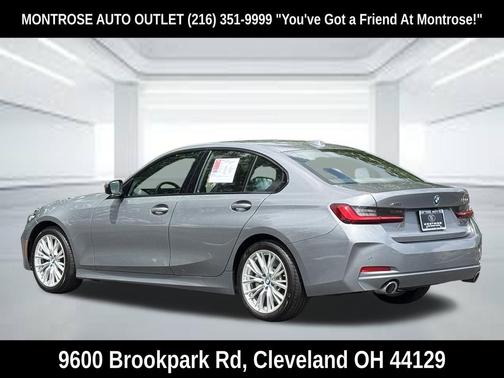 Gray Metallic 2023 BMW 330 xDrive