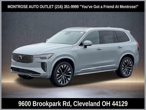 2026 Volvo XC90 Plug-In Hybrid Plus, T8 AWD, Electric/Gasoline, Bright, 7 Seats