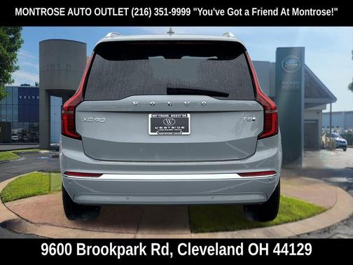 Vapour Grey Metallic 2026 Volvo XC90 Plug-In Hybrid Plus, T8 AWD, Electric/Gasoline, Bright, 7 Seats