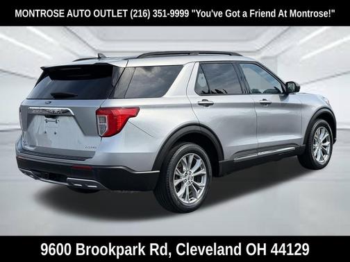 Silver Metallic 2024 Ford Explorer XLT