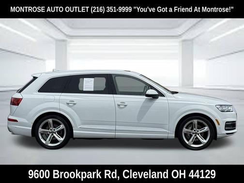 Glacier White 2019 Audi Q7 55 Prestige