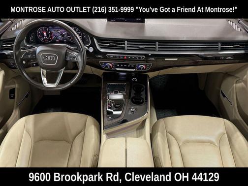 Glacier White 2019 Audi Q7 55 Prestige