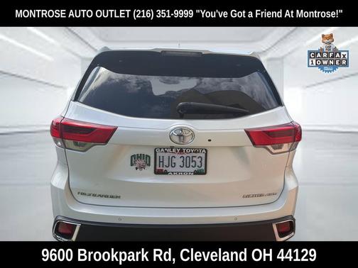 Blizzard Pearl 2018 Toyota Highlander Limited Platinum