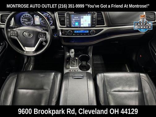 Blizzard Pearl 2018 Toyota Highlander Limited Platinum