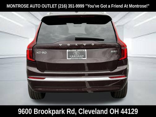Mulberry Red Metallic 2026 Volvo XC90 Plus, B5 AWD Gas (mild hybrid), Gasoline, Bright, 7 Seats