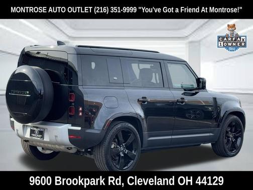 Santorini Black Metallic 2024 Land Rover Defender 110 P300